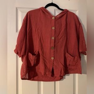 Super cute artsy shrug